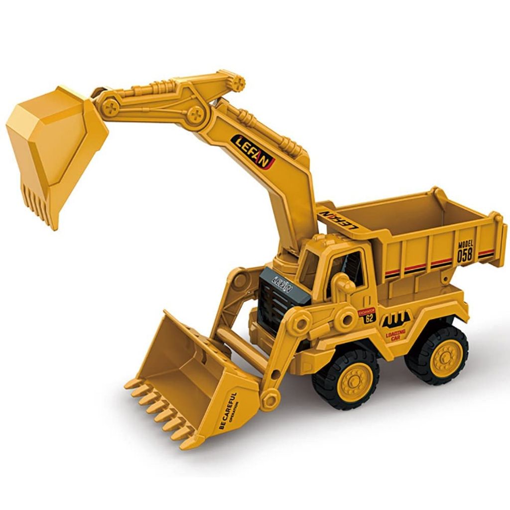 KTRS ENTERPRISE Unbreakable Construction Vehicles for Kids Pretend Play Toy Trucks Bulldozer Play Set Building Vehicles Set - Toys and Games | Buy online on ZillyBuy