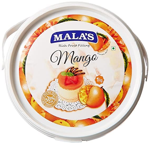 Malas Fruit Filling Mango 1 Kg Bucket