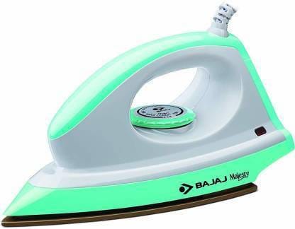 BAJAJ by BAJAJ ELECTRICAL LIMITED Majesty Canvas Green 1000 W Dry Iron (Green