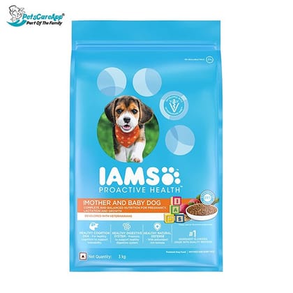 IAMS Proactive Health Premium Dry Food for Mother and Baby Dog, 3 kg