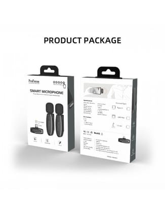 Smart Microphone By ProFocus (AP003) Lightning Receiver, Plug & Play For Your Apple Smartphones