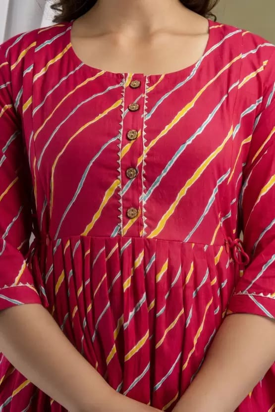 PALANI-HUB Women Maternity/Nursing Nighty (Red)