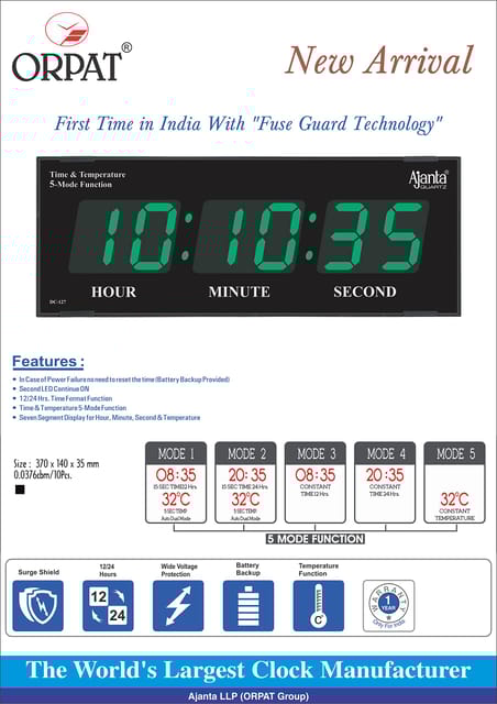 Ajanta digital watch time setting hotsell