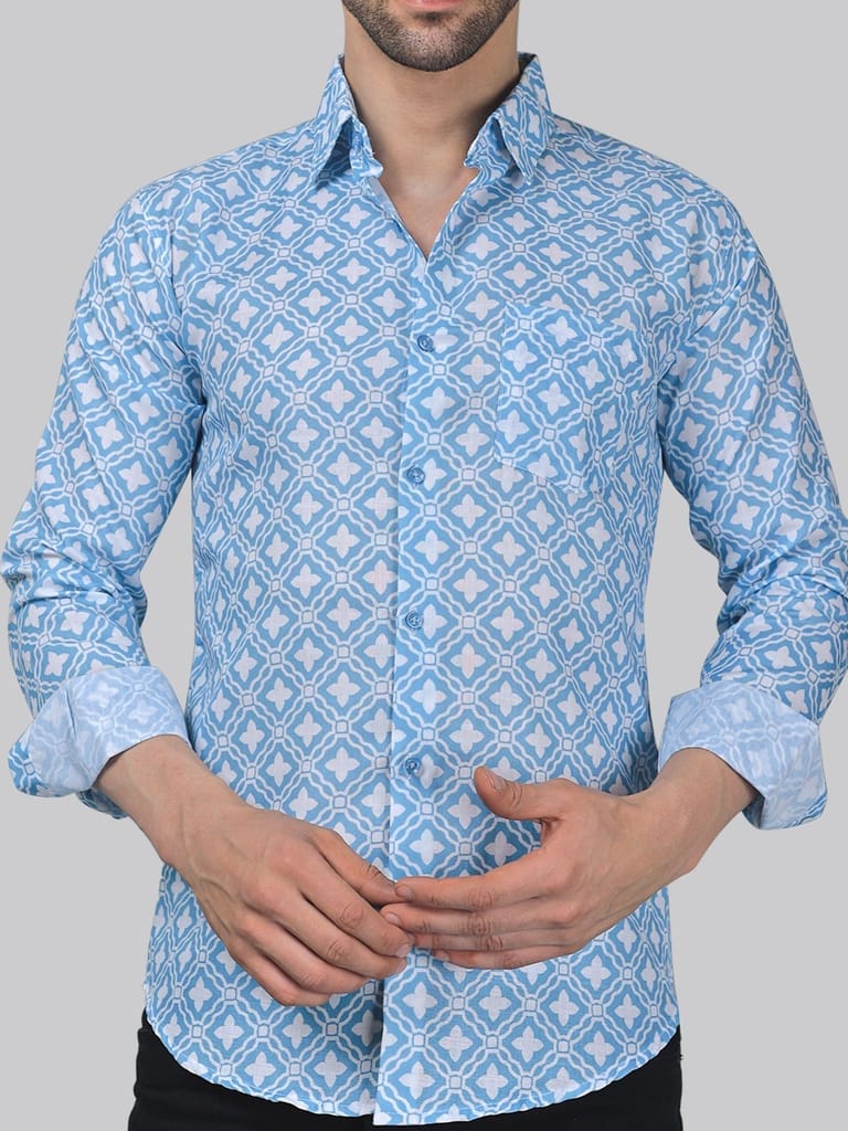 Glam-urban Men's Printed Shirt