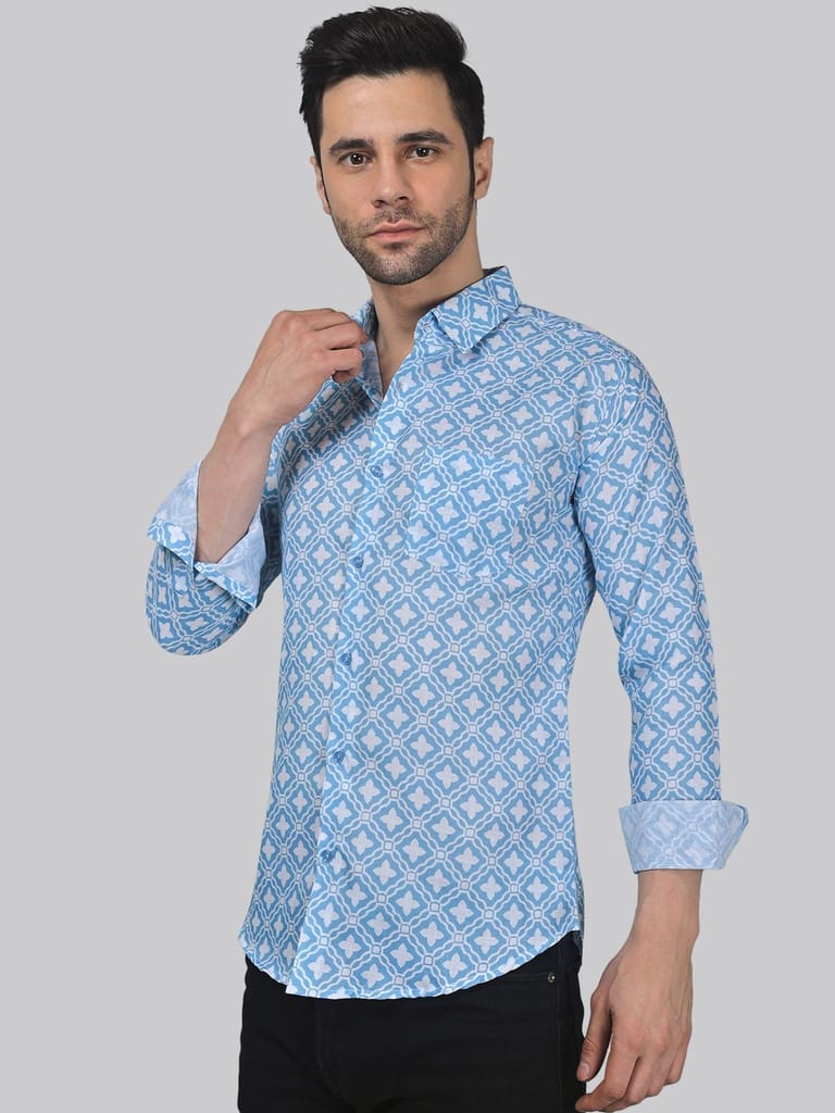 Glam-urban Men's Printed Shirt