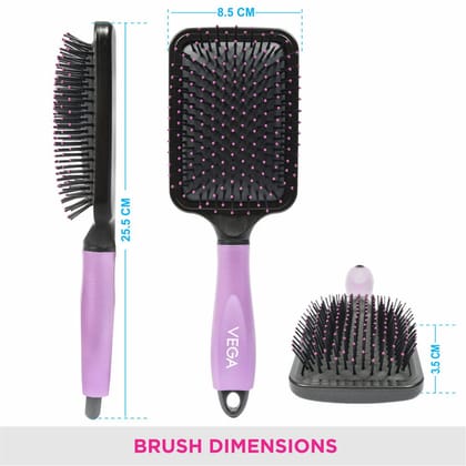 VEGA E18-PB Paddle Hair Brush (1 pcs)