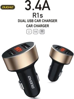 DUDAO 40.8 W Qualcomm 3.0 Turbo Car Charger (Black)