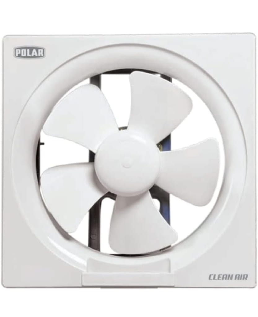 POLAR Clean Air Passion 200mm Plastic Ventilating Fan | RPM : 1300 | Watt : 36 | Air Delivery : 500