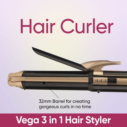 VEGA VHSCC-01 3 In 1 Hair Styler