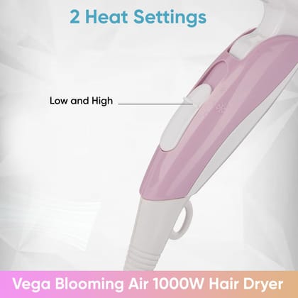 VEGA Blooming 1000 Air VHDH-05 Hair Dryer (Color May Vary)