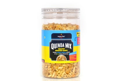 Happy Fitto Quinoa Mix (Masala) | Roasted, Healthy, High Protein, Low Fat, Cholesterol-Free | 200g