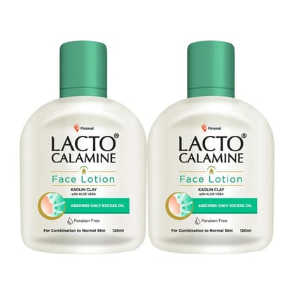 Lacto Calamine Lotion for Combination To Normal - Pack of 2