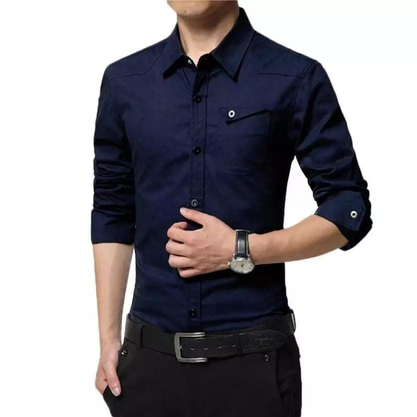 New Urbane Navy Men's Shirt
