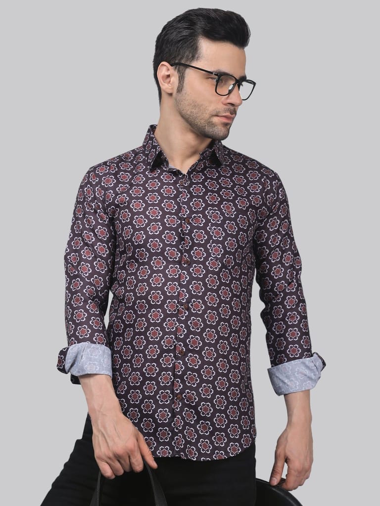 Temu Men's Printed shirt