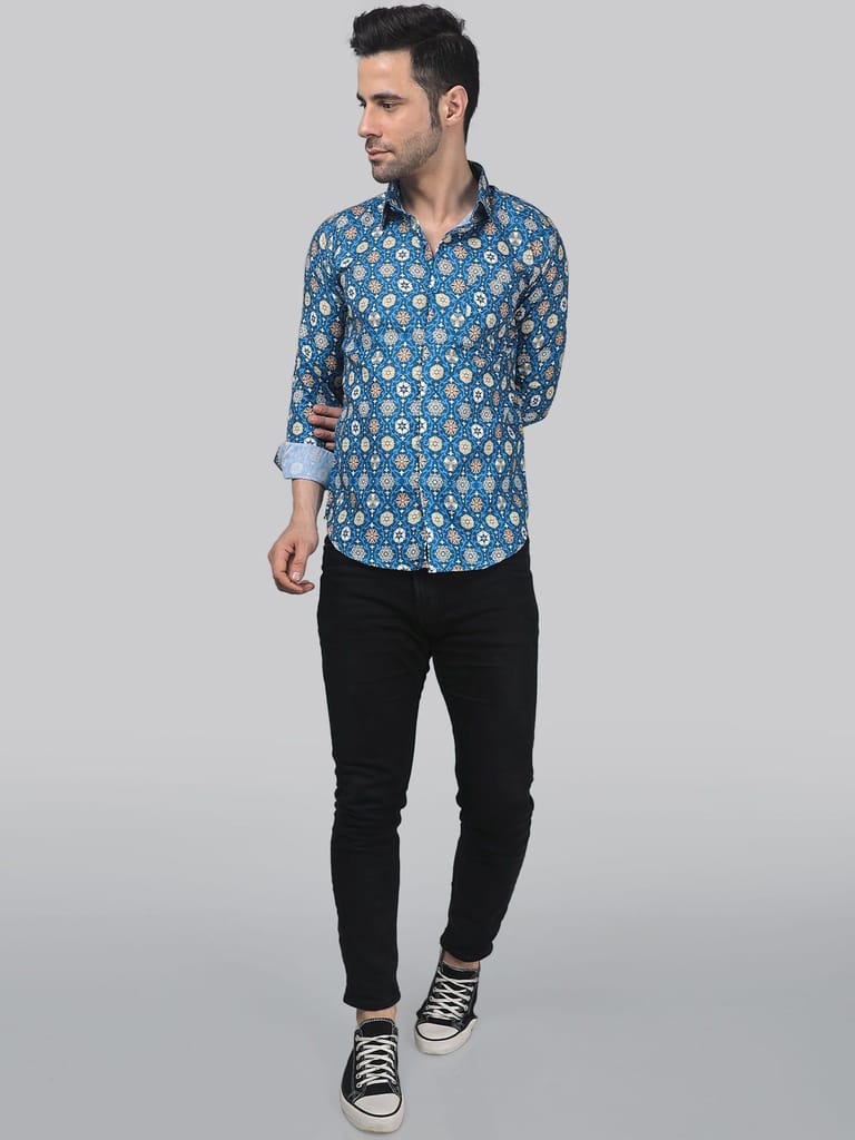 Kamber Printed Men's Shirt