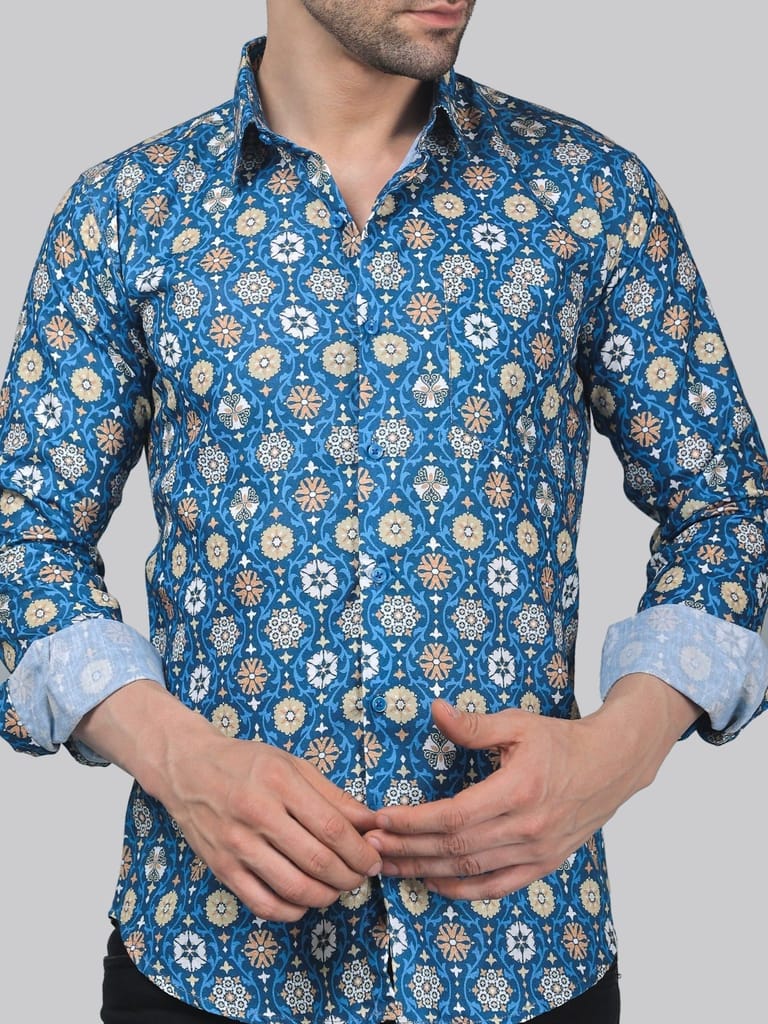 Kamber Printed Men's Shirt