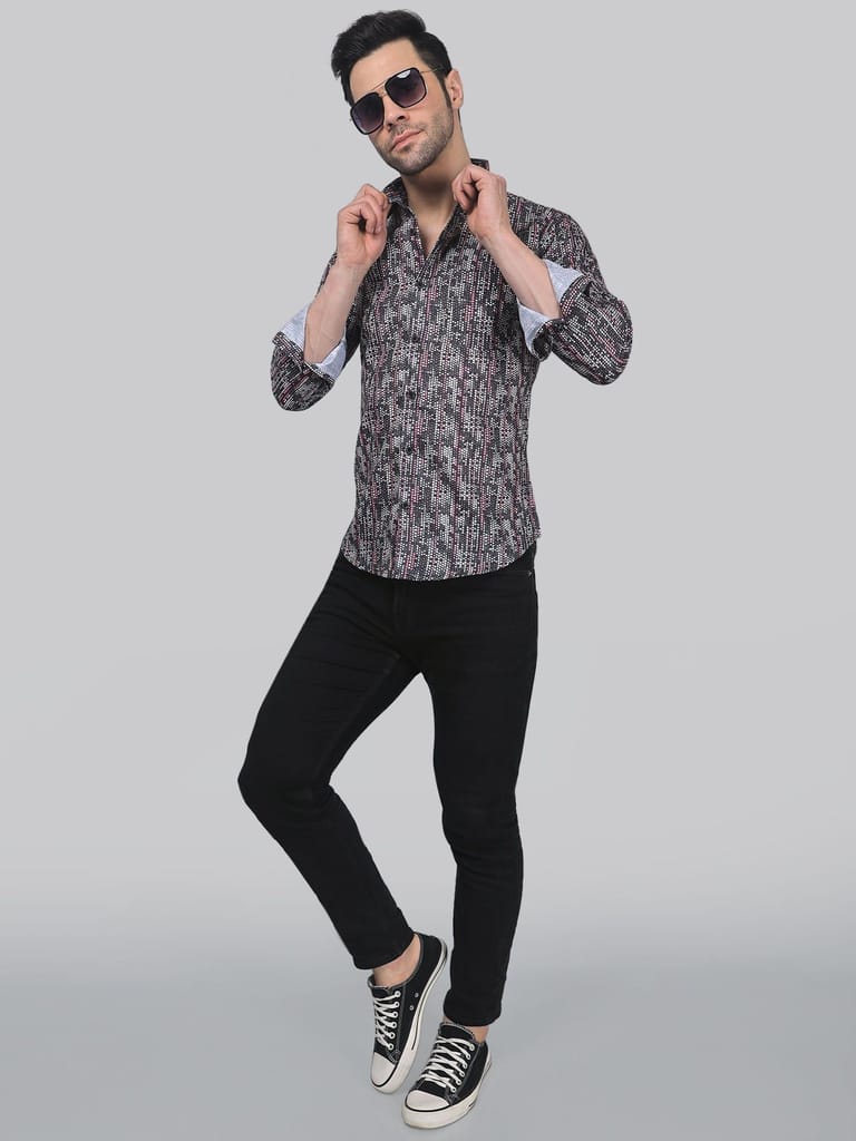 Nova Men's Printed Shirt