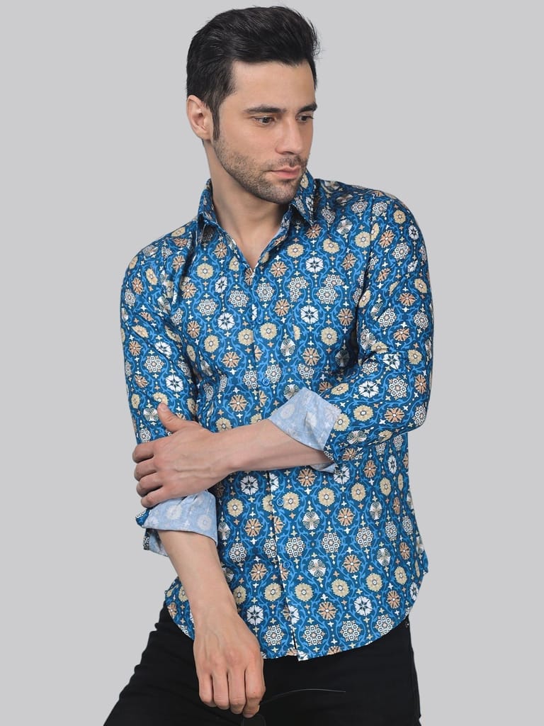 Kamber Printed Men's Shirt