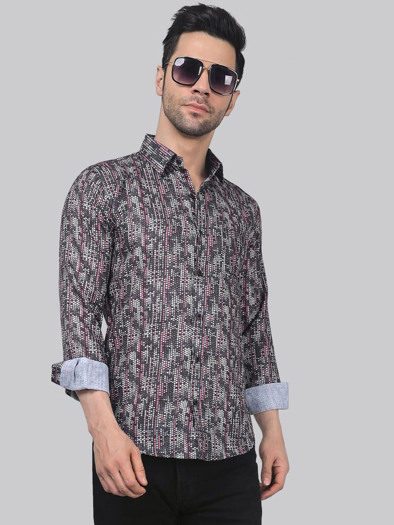 Nova Men's Printed Shirt