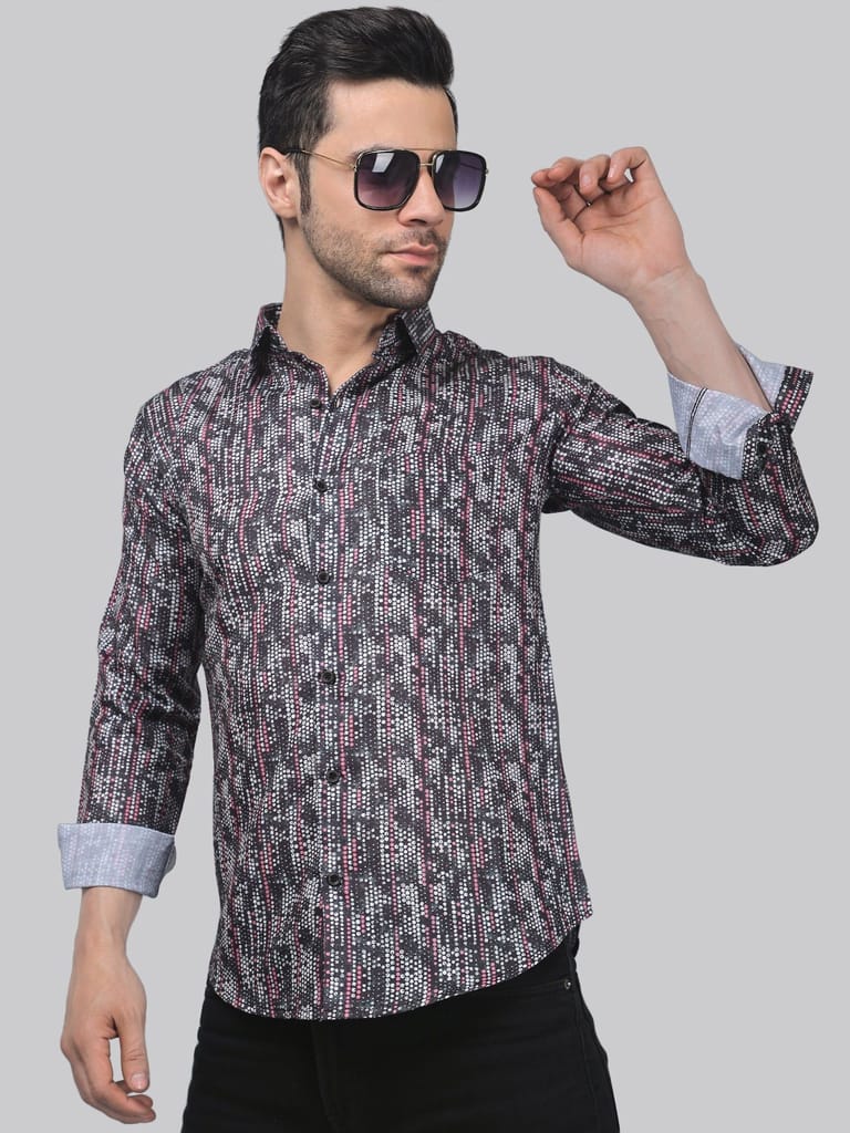 Nova Men's Printed Shirt