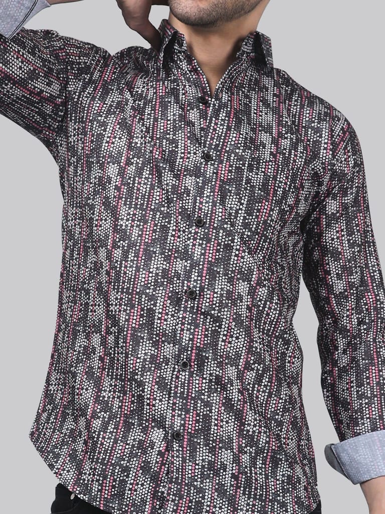 Nova Men's Printed Shirt