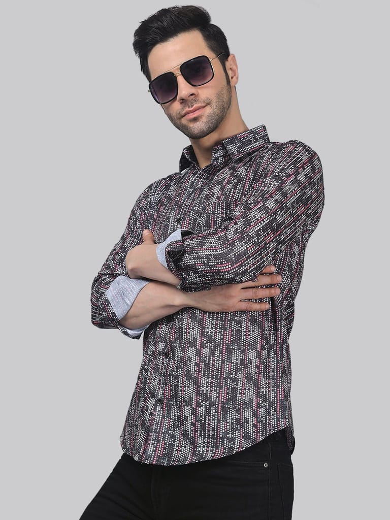 Nova Men's Printed Shirt