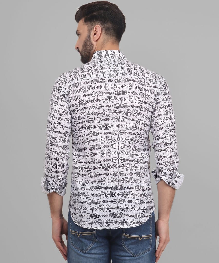 Luxe Printed Men's Shirt