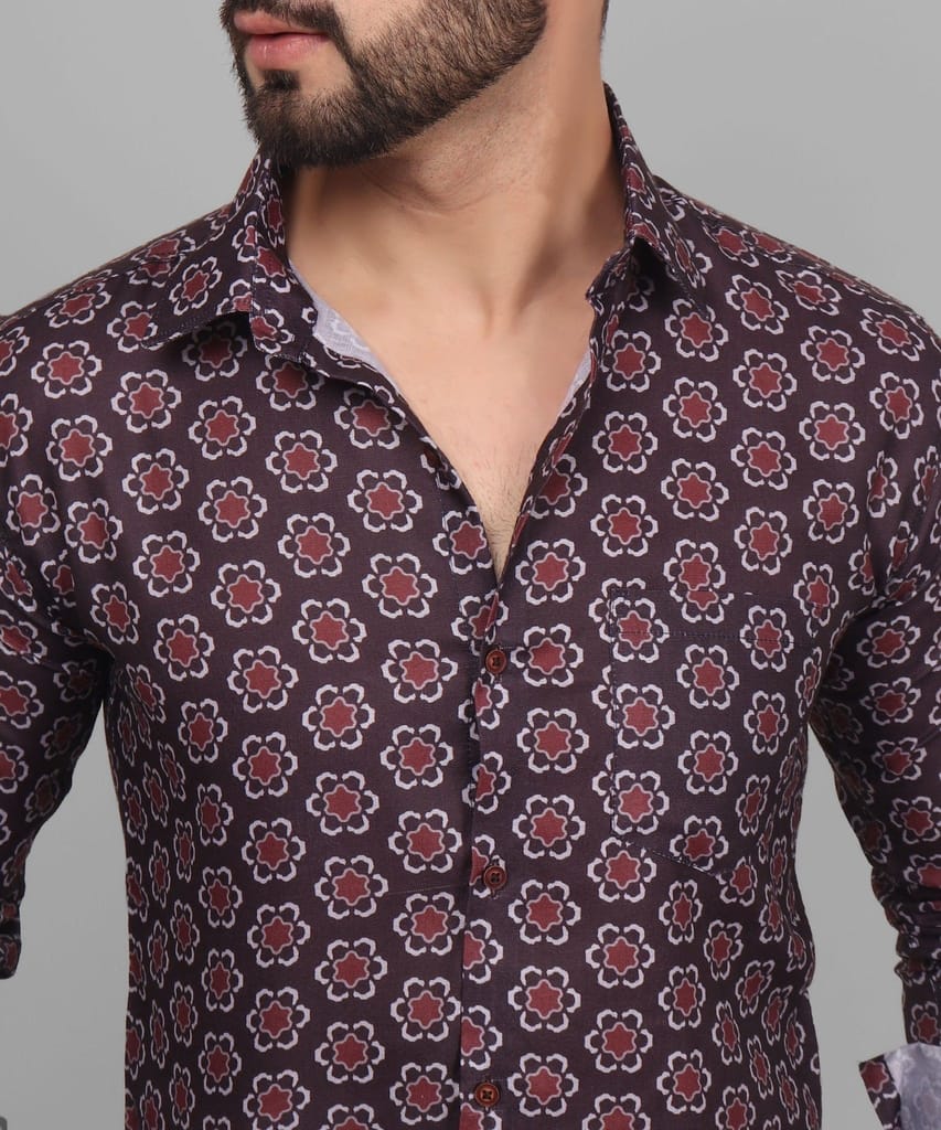 Grande Men's Printed Shirt