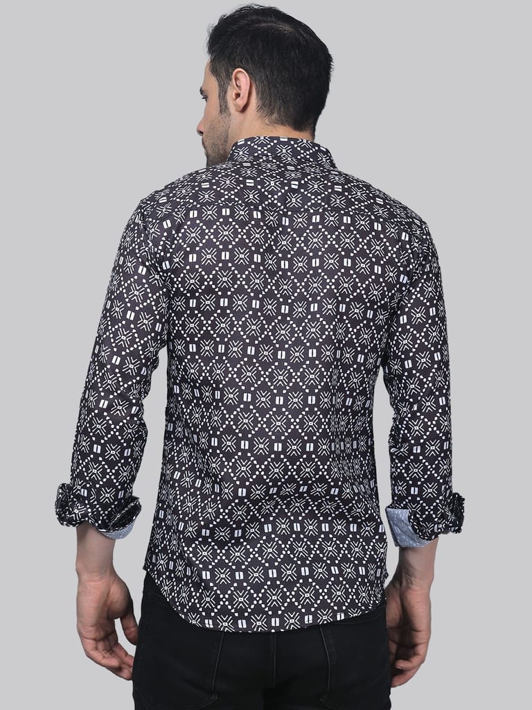 Floral Frenzy Men's Printed Shirt