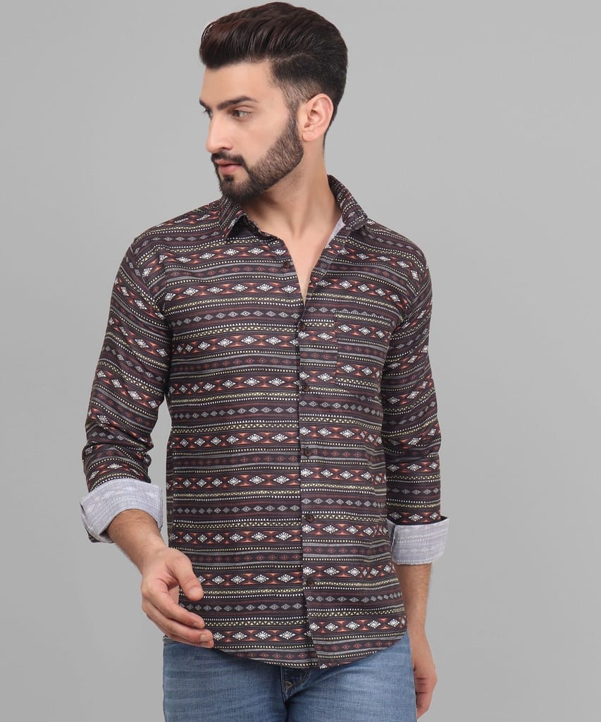 Nomadic Men's Printed Shirt
