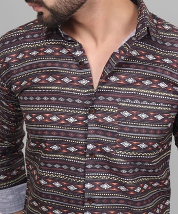 Nomadic Men's Printed Shirt