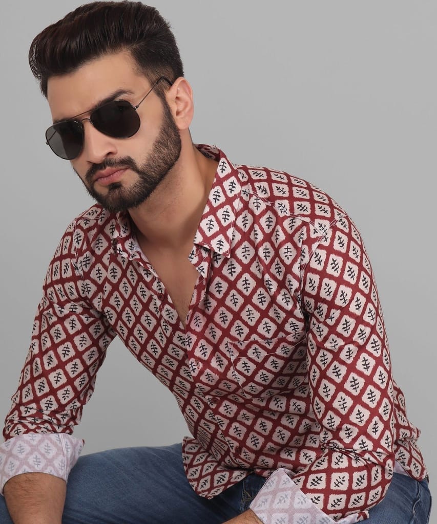 Renaissance Men's Printed Shirt
