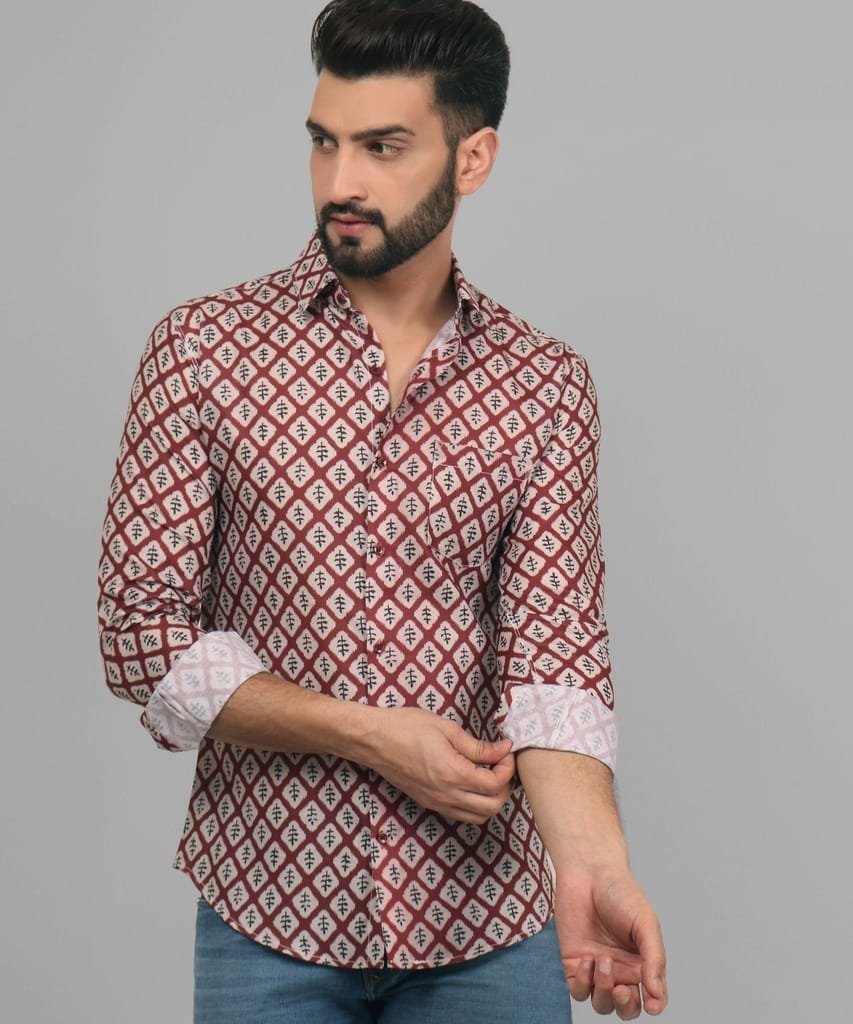 Renaissance Men's Printed Shirt