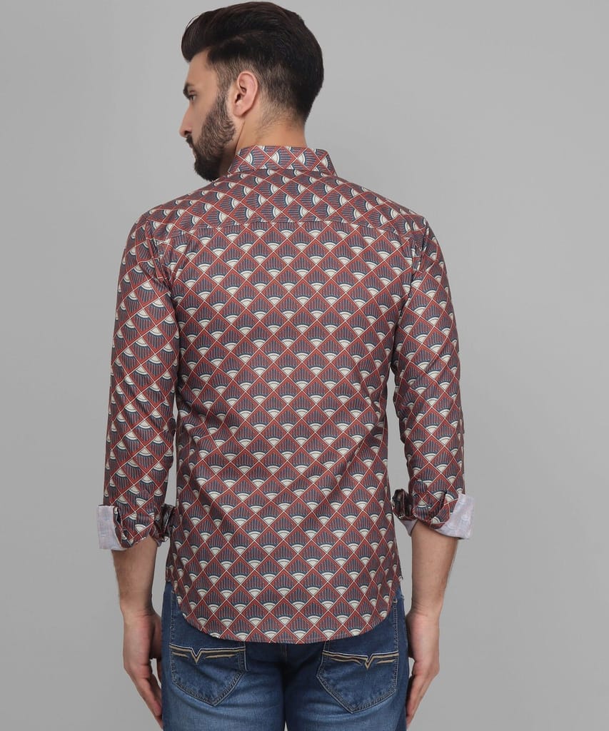 Flamboyant Men's Printed Shirt