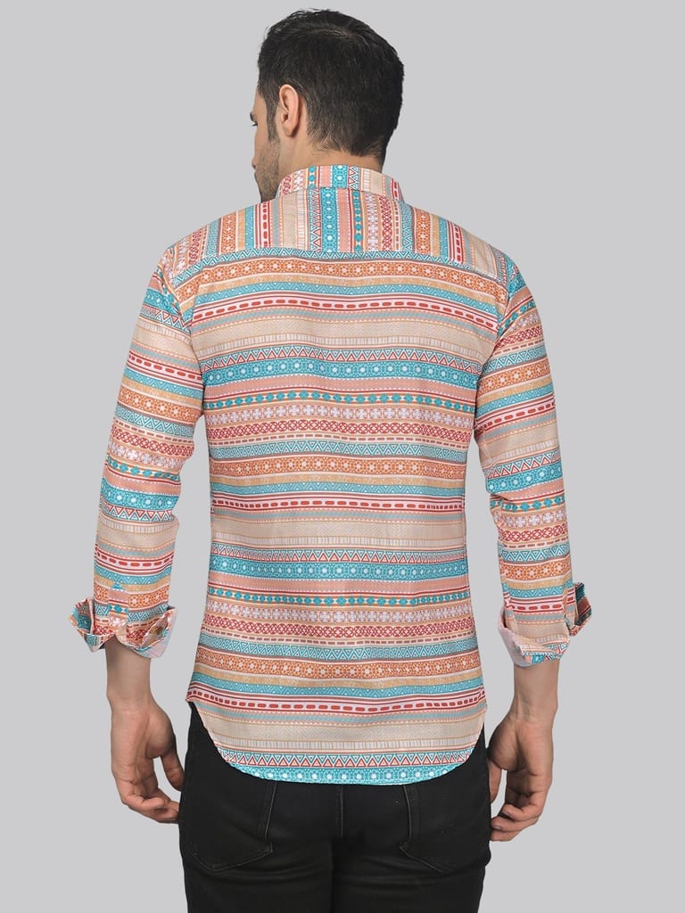 Minimalist Men's Printed Shirt