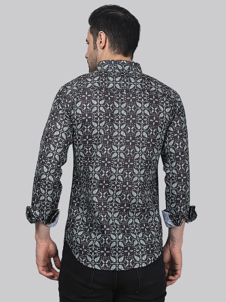 Vintage Men's Printed Shirt