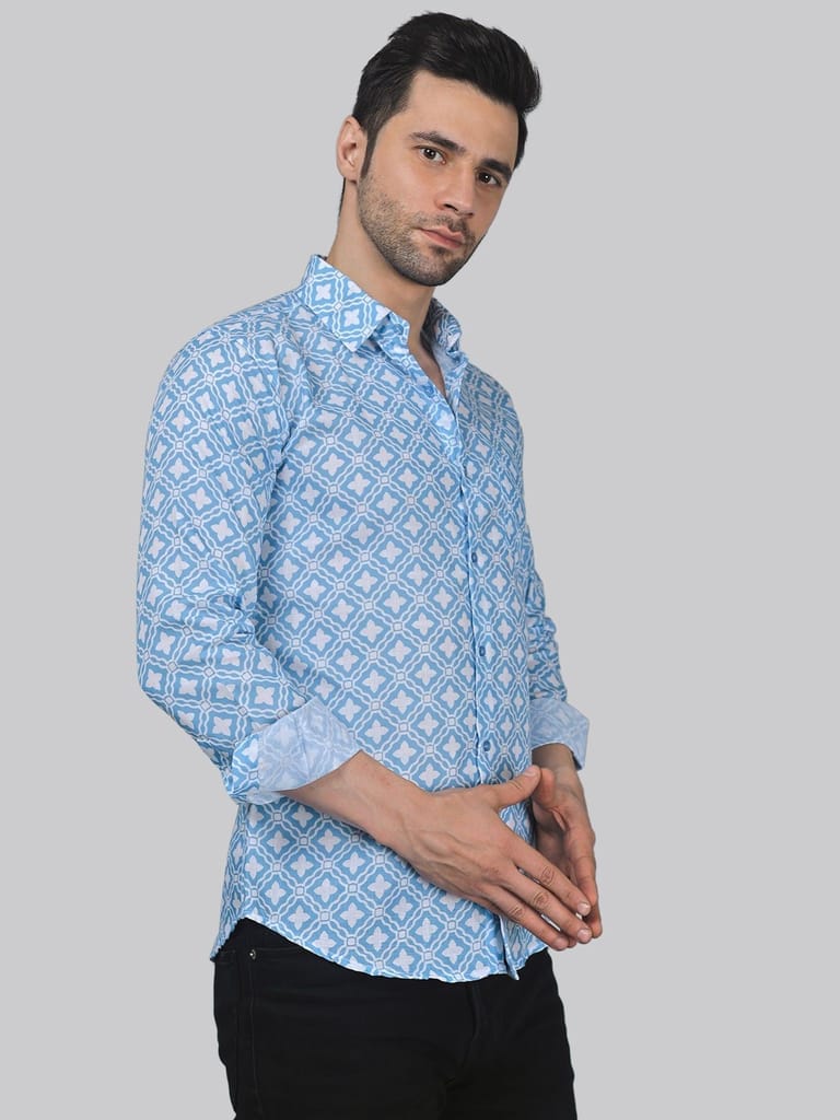 Glam-urban Men's Printed Shirt