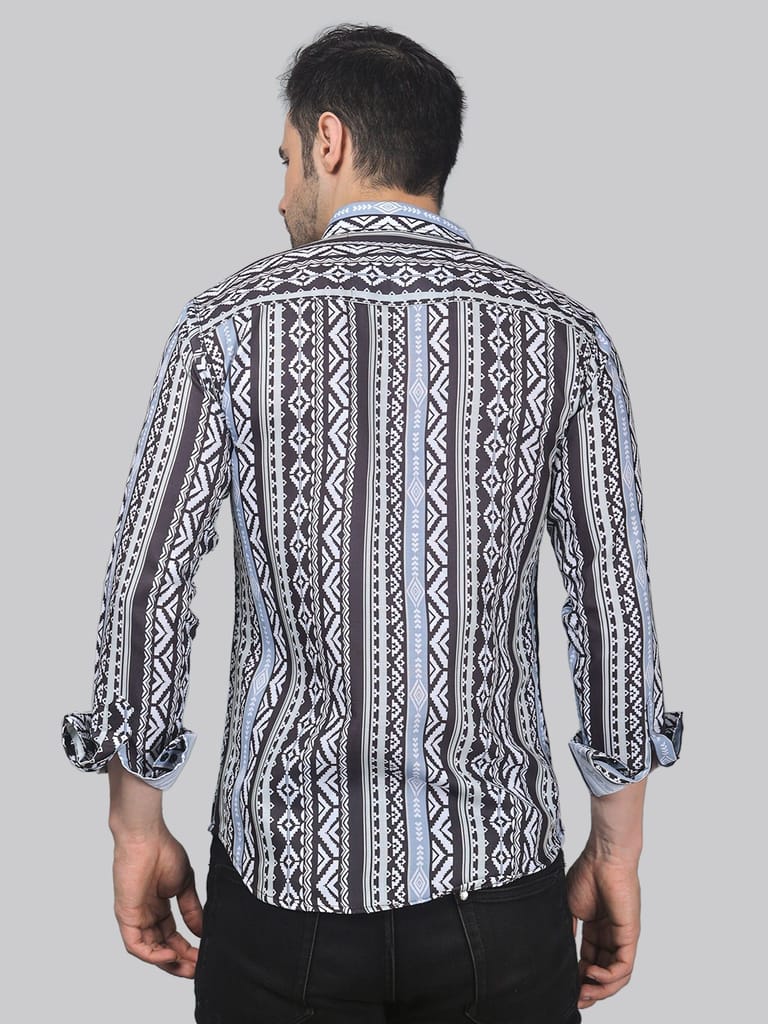 Whimsical Men's Printed Shirt