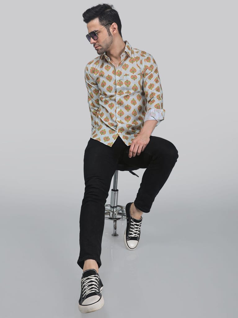 Eclectic Men's Printed Shirt