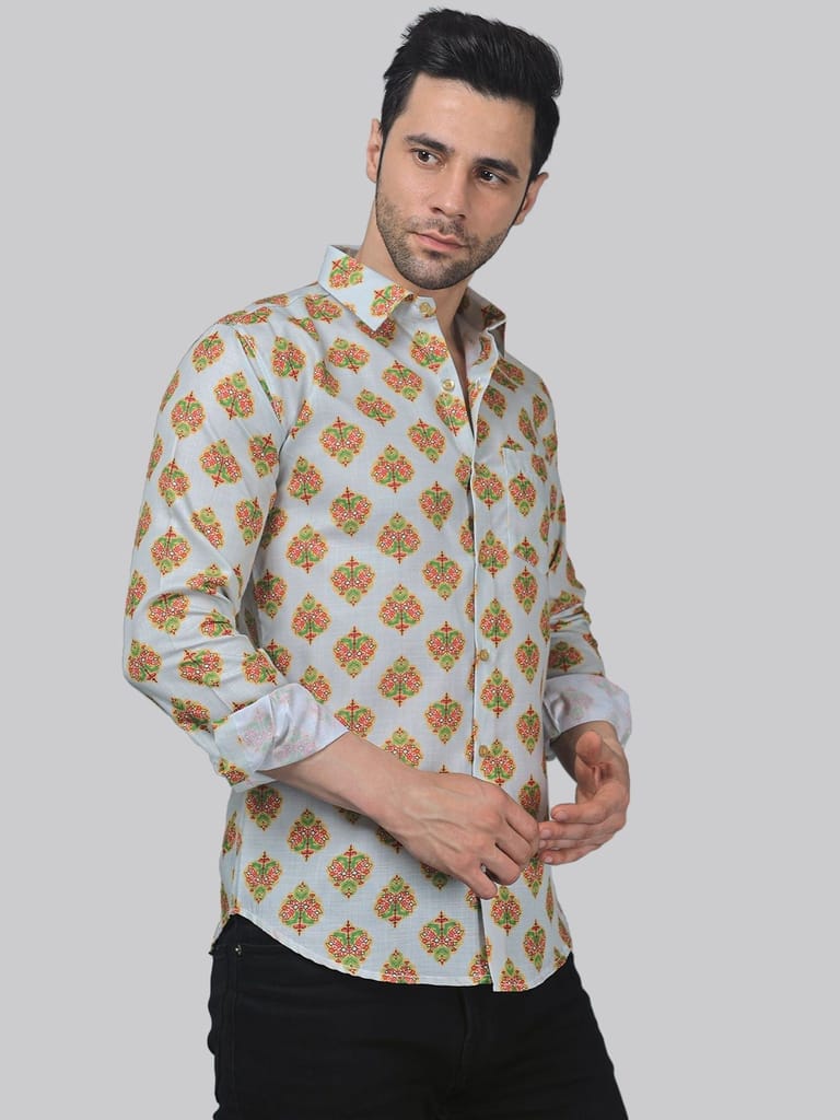 Eclectic Men's Printed Shirt