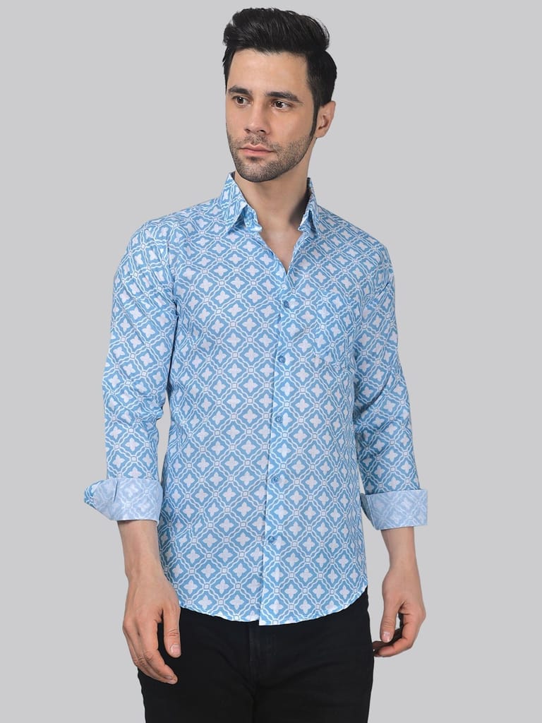 Glam-urban Men's Printed Shirt