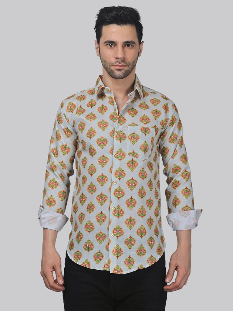 Eclectic Men's Printed Shirt