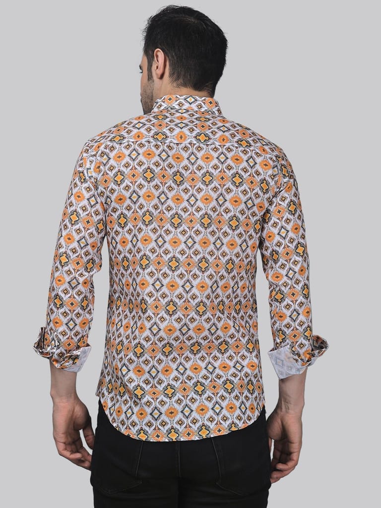 Tropical-luxe Men's Printed Shirt