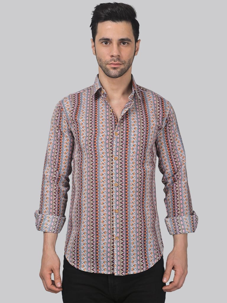 Nordic Men's Printed Shirt