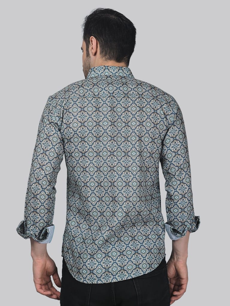 Exotic-glam Men's Printed Shirt