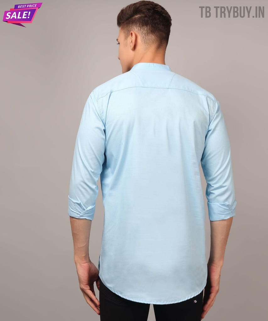 Ethnic Sky Blue Kurta for Men