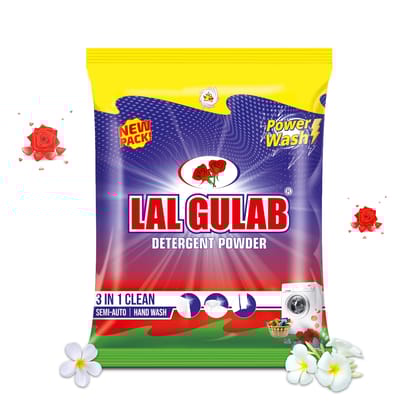 Lalgulab Double Power Top Load Washing Powder 2KG Detergent Powder (AQUA FRESH)