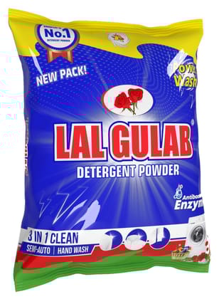 Lalgulab Double Power Top Load Washing Powder 20KG (5KG Free) Detergent Powder 25 kg (Aqua Fresh)