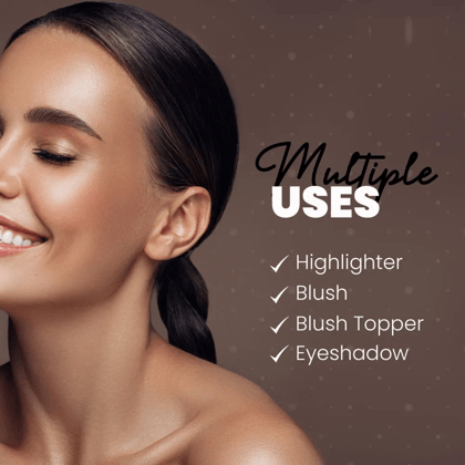 Bevauty Multicolor Baked Highlighter Shine Attitude Highlighter | Multicolor Bevauty Multicolor Baked Highlighter Shine Attitude Highlighter | Multicolor