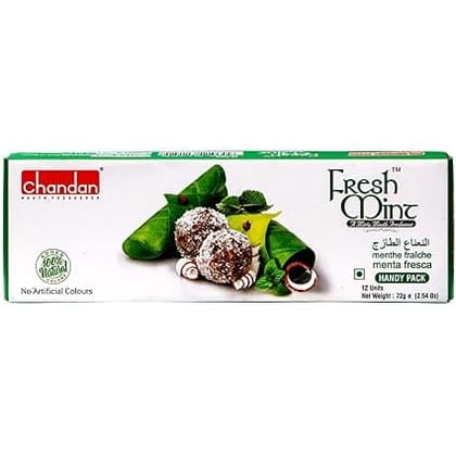 Chandan Mouth Freshener Fresh Mint Paan, 2.54 oz / 72 g